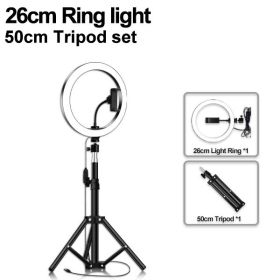 Compatible with Apple, Floor-Standing Portable Tripod Fill Light (Option: C)