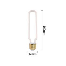 Led Bulb E27 Screw Port Retro Soft Filament Bulb Idea (Option: J-Clear Cover)