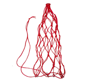 Forage Pocket Feeding Horse Bag Haystack Bag Grass Net Pocket Horse Feed Bag (Option: Red-8knots)