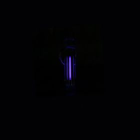 Tritium lamp fluorescent keychain (Option: Purple-Transparent shell)