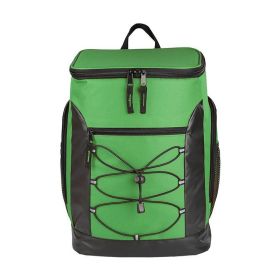 Backpack Cooler Thermo Bag Lunch Bento Ice Pack Outdoor Picnic (Color: Green, Type: Picnic Backpack)